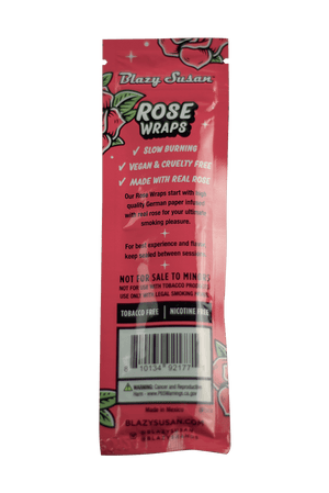 This is a two pack of Rose Wraps from Blazy Susan available at Ritual Colorado. These high quality wraps are infused with real rose extract for a refined smoking experience. 