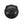 This is the hypnotizing Black & White Swirl Disc Pendant by Biting Glass available at Ritual Colorado. Featuring an intricate black & white pattern accented by deep blue glass on the back this is a bold and stylish jewelry piece.