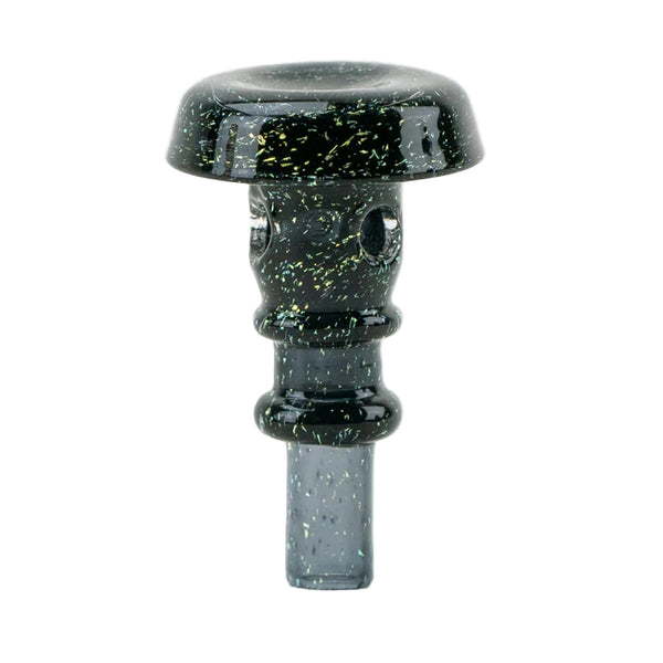This is the Black Nebula Peak Pro 3DXL Joystick Cap by Empire Glassworks available at Ritual Colorado. Featuring vibrant glass colors this is a great way to upgrade your eRig.