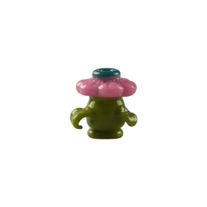 This is the Blush Flower Puffco Pivot Top by Technicolor Tony available at Ritual Colorado. Featuring a directional air hole this is a stylish upgrade for your dab pen.