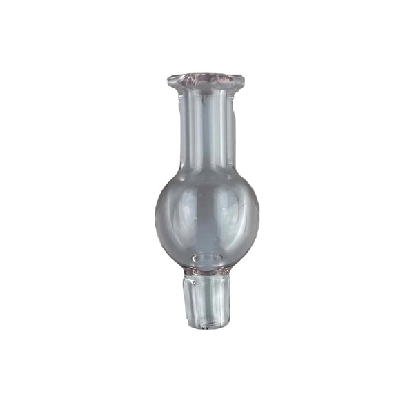 This is the Purple Classic Bubble Cap 19mm by Ritual Essentials available at Ritual Colorado. Featuring vibrant colors, a flared handle and a bubble to seal your bangers these sleek carb caps are the perfect upgrade to your dab station.