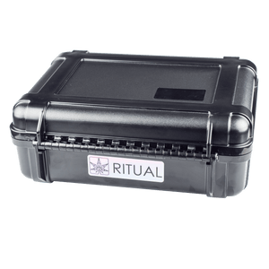 This is the T6000 Case from S3 Cases available it Ritual Colorado. These cases are ball vaporizer GO Kit ready with a customized foam insert able to accomodate all QaromaShop Kits. Featuring lock points, secure latches, a customized foam insert, and water and dustproof these are an incredible upgrade for portable dry herb vaporization.