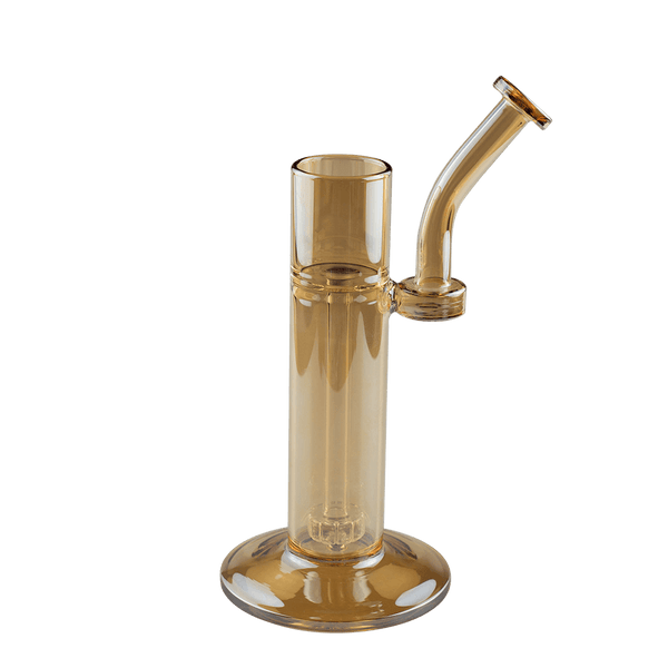 This is the Puffco Proxy Bobbler from Ritual Glass available at Ritual Colorado. It features beautiful electroplated glass and a convenient slot to set your Proxy heating chamber into. Run the proxy engine through water and enjoy cool and satisfying hits from this bong.