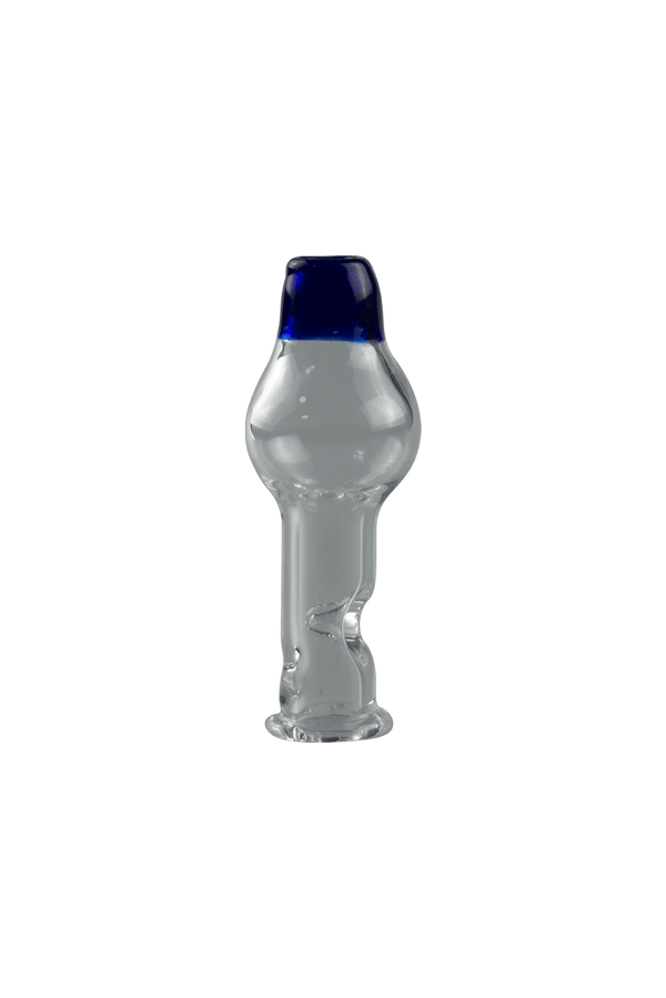 These are Bubble Pivot Blender Tops by Ritual Essentials available at Ritual Colorado. Featuring circulating airflow for the Puffco Pivot these sleek tops also feature a vibrant accent color mouthpiece.