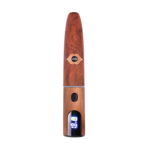 This is the Cochiba Cigar-Style 510 Battery by Cartisan available at Ritual Colorado. A discrete portable battery featuring a colorful display screen, 400 mAh battery and 510 threading to use with all of your favorite cartridges.