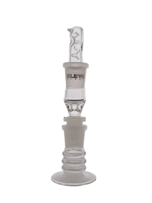 This is the Elev8r torch vehicle by Elev8 Glass available at Ritual. Pictured on a glass stand.