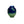 This is the Emerald / Cobalt Color Swirl Glass Macrame Bead by Biting Glass available at Ritual Colorado. Handmade in Denver, CO and featuring vibrant combinations of glass colors these beads are the perfect accent to your project.