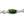 This is the Emerald Handmade Glass Macrame Bead (5mm ID) by Biting Glass available at Ritual Colorado. Hand crafted in Denver, Colorado these sleek beads are the perfect accent for your craft project.