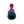 This is the Flapinko Chillum by Technicolor Tony available at Ritual Colorado. A sleek handmade glass one-hitter featuring vibrant colors and detailed linework on the bowl.