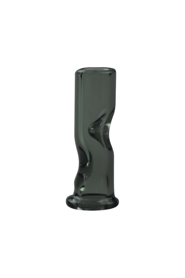 This is the Gray Glass Blender Top for the Puffco Pivot by Ritual Essentials available at Ritual Colorado. Featuring a directional airflow inlet for maximum terp pearl movement and a compact design for cool and powerful rips.