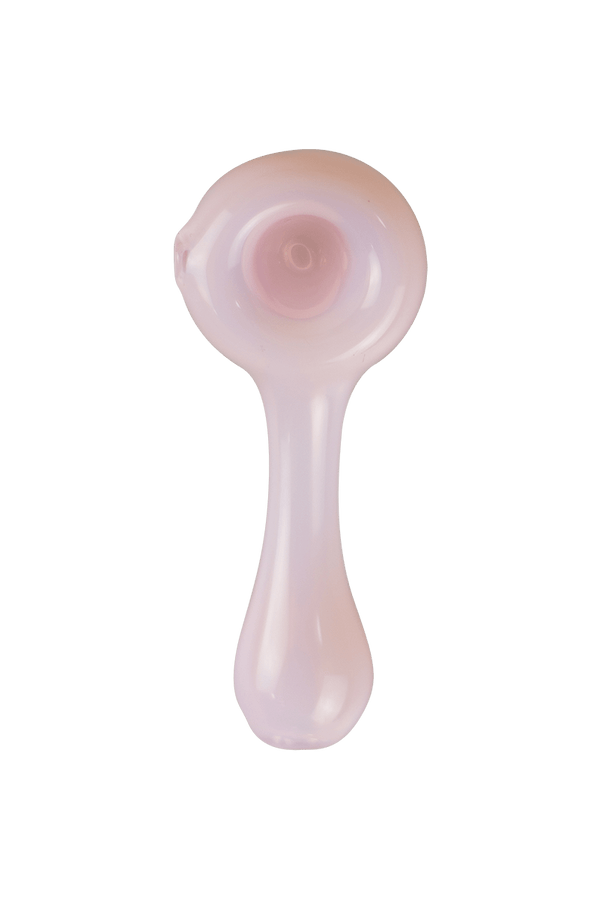 This is the Jade Pink Classic Spoon Pipe by Ritual Essentials available at Ritual Colorado. Featuring a built-in bowl, carb and flared mouthpiece this is a beautiful American pipe for a great price!
