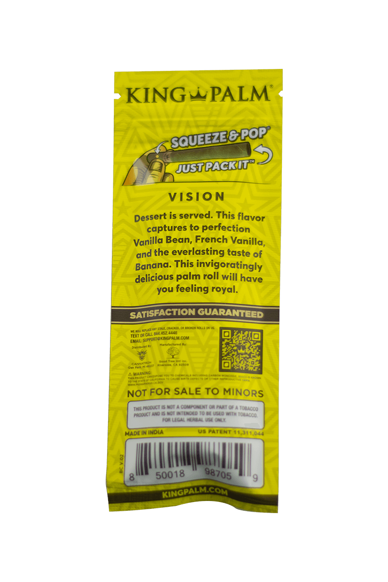 Banana Cream Leaf Tubes 2 Pack by King Palm | Ritual Colorado Banana Cream Leaf Tubes 2 Pack by King Palm | Ritual Colorado