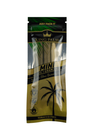 This is a 2 Pack of Leaf Tubes Mini Rolls from King Palm available at Ritual Colorado. Packed with a Boveda pack for fresh rolls every time, these pre-rolled tubes hold up to 1G and include a wooden tamp for the perfect pack.