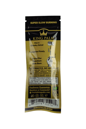 This is a 2 Pack of Leaf Tubes Mini Rolls from King Palm available at Ritual Colorado. Packed with a Boveda pack for fresh rolls every time, these pre-rolled tubes hold up to 1G and include a wooden tamp for the perfect pack.