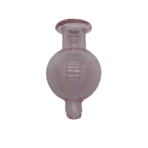 This is the Pink Classic Bubble Cap - Large (26mm) by Ritual Essentials available at Ritual Colorado. Handmade in Denver, Colorado, these sleek carb caps offer directional airflow and a clean seal on bangers up to 30mm in diameter.