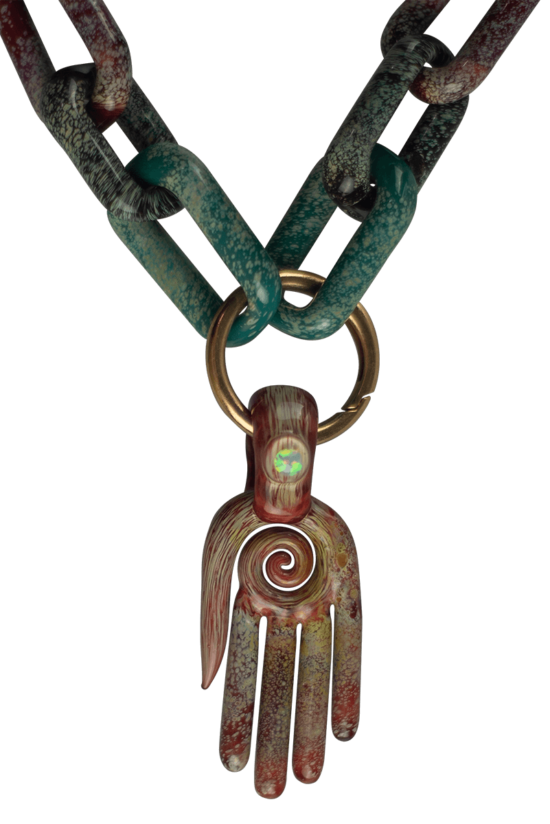 Technicolor Tony & Maze Glass Collab Chain | Ritual Colorado