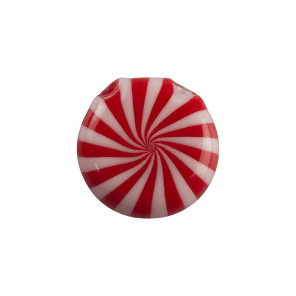 Peppermint Swirl Disc Pendants