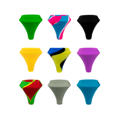 This is the MouthPeace silicone personal mouthpiece available at Ritual Colorado. Compatible with a wide variety of water pieces, these sleek mouthpieces offer a clean, germ-free smoking experience.