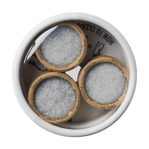 This is the MouthPeace silicone personal mouthpiece available at Ritual Colorado. Compatible with a wide variety of water pieces, these sleek mouthpieces offer a clean, germ-free smoking experience.