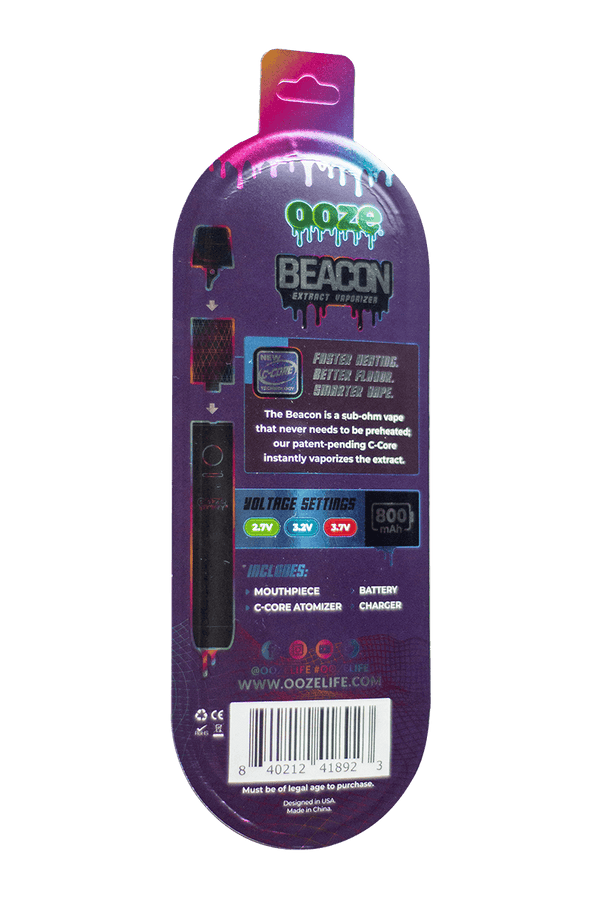 This is the Beacon Extract Vaporizer Pen from Ooze available at Ritual Colorado. A convenient on-the-go dab option that offers three adjustable temperature settings.