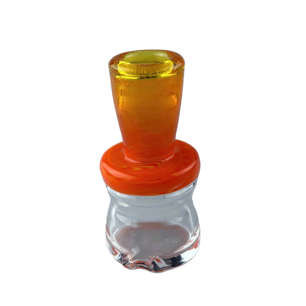 These are Wide Airflow Puffco Peak Dry Tops by Technicolor Tony available at Ritual Colorado. Combining sleek colors with a wide mouthpiece offering smooth airflow and huge rips!