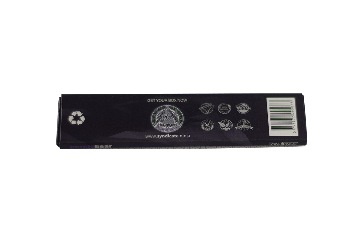 King Size Purple Bear Rice Wraps Papers | Ritual Colorado