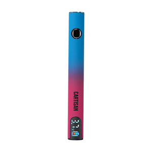 This is the Synthwave Pro Pen Neo 900 510 Battery by Cartisan available at Ritual Colorado. Featuring a powerful 900 mAh battery and colorful LED screen this is a discrete cart battery at a great price.