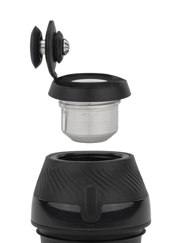 This is the Onyx New Proxy by Puffco available at Ritual Colorado. A sleek dry pipe perfect for portable concentrate hits in style.