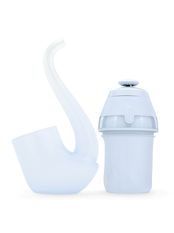 This is the Haze New Proxy by Puffco available at Ritual Colorado. A sleek dry pipe perfect for portable concentrate hits in style.