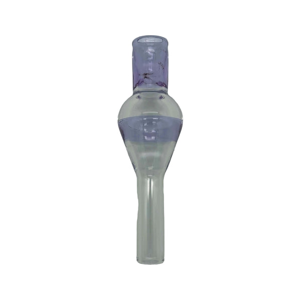 This is the Purple High Ariflow (10mm) Dart Whip Mouthpieces by Biting Glass available at Ritual Colorado. These sleek mouthpieces securely fit into your 3/8" inner diameter tubing and provide a refined experience.