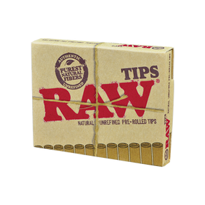 This is a pack of 21 Pre-Rolled Tips by RAW available at Ritual Colorado. Simply pop a pre-rolled tip in your paper for easy filtration. 