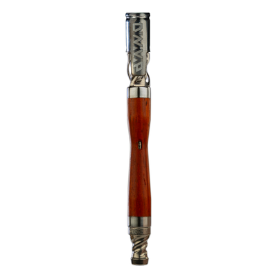 This is the WoodWynd from Dynavap available at Ritual Colorado. It features a Helix Titanium Tip and Padauk hardwood body for a refined dry herb vaporizer experience. The 10mm mouthpiece and convenient air port allow for maximum session customization. Check out the latest portable dry herb device from Dynavap at Ritual Colorado today!