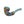This is the Rainbow Swirl Sherlock Hand Pipe by Technicolor Tony available at Ritual Colorado. A sleek handmade glass pipe featuring swirls of vibrant colors and a classic sherlock shape.