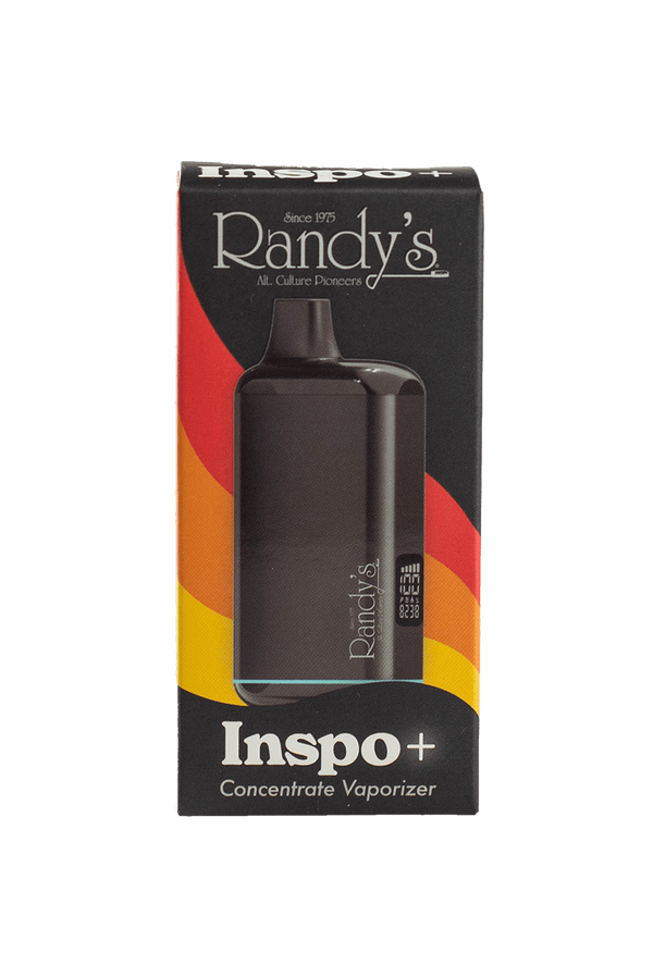 This is the Inspo+ Concentrate Vaporizer from Randy's available at Ritual Colorado. Coming in three beautiful colors (white, blue and purple) this dual-use concentrate vaporizer has an included sand quartz atomizer for direct vaporization of your dabs. Alternatively, unscrew the atomizer and use the 510 thread for compatibility with your favorite cartridge.
