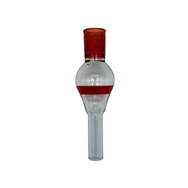 This is the Red High Ariflow (10mm) Dart Whip Mouthpieces by Biting Glass available at Ritual Colorado. These sleek mouthpieces securely fit into your 3/8" inner diameter tubing and provide a refined experience.