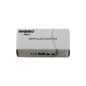 These are replacement glass water pipe adapters for the XMAX Riggo available at Ritual Colorado. Featuring a frosted glass connection for easily compatibility with your favorite water piece. 