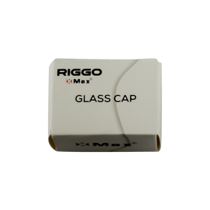 This is a replacement glass carb cap for the XMAX Riggo available at Ritual Colorado. Featuring a hole in the top which allows you to control airflow during your dab.