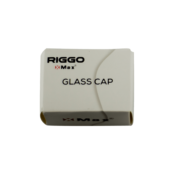 This is a replacement glass carb cap for the XMAX Riggo available at Ritual Colorado. Featuring a hole in the top which allows you to control airflow during your dab.