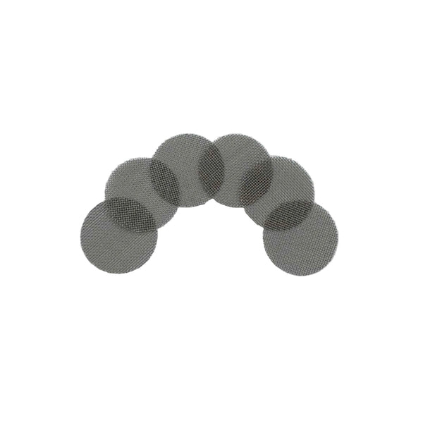 This is a set of 6 replacement Regular Mesh Screens for Storz & Bickel vaporizers by Ritual Co. available at Ritual Colorado. Compatible with the Venty, Mighty+, Crafty+ and Veazy.