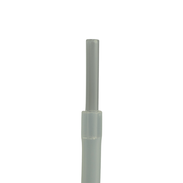 This is the Standard Straight Glass Whip Mouthpiece by Ritual Essentials available at Ritual Colorado. A sleek clear mouthpiece that securely fits inside a 1/4" inner diameter whip hose.