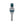 This is the Sparkle Blue High Ariflow (10mm) Dart Whip Mouthpieces by Biting Glass available at Ritual Colorado. These sleek mouthpieces securely fit into your 3/8