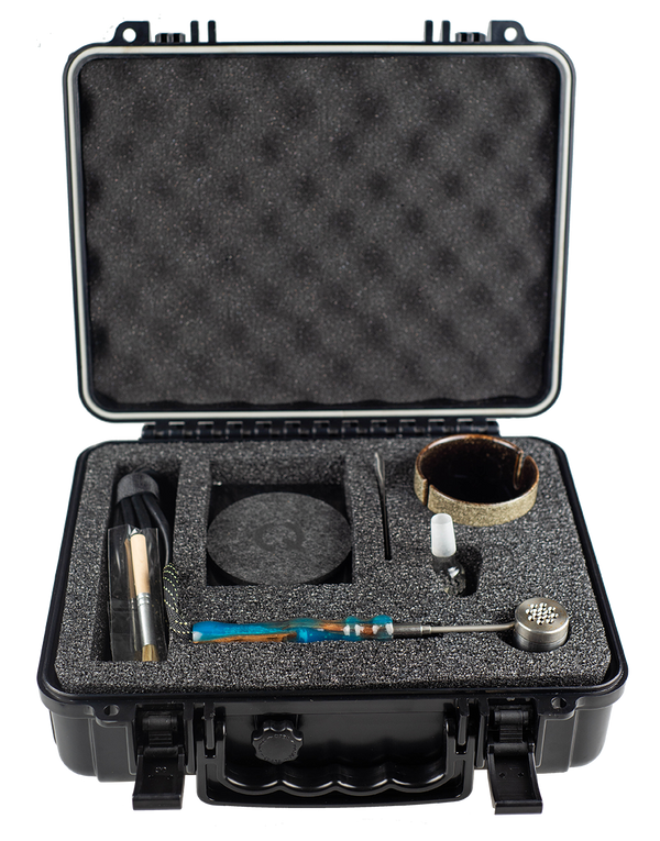 This is the Taroma 3.0 GO Kit & The Elephant Cage bundle available at Ritual Colorado. It features an impressive ball vaporizer with a paired glass water piece for reliable performance. Check out all the bundled discounts combining ball vaporizers, portable vaporizers, dabbing gear and bongs at Ritual Colorado today.