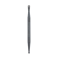 This is the Titanium Ball & Scoop Dabber by Ritual Co. available at Ritual Colorado. A premium dab tool made from high quality Grade 2 Titanium for a sleek look and safe consumption experience.