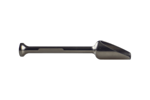 This is the Ritual Herb Scoop, a titanium dry herb shovel from Ritual Co. available at Ritual Colorado. Featuring a tapered edge on the shovel and embedded magnet on the other end this is a perfect multi-tool for your dry herb vaporization sessions.