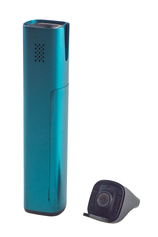 This is the V3 PRO from XMAX available at Ritual Colorado. It is a portable, battery-powered dry herb vaporizer that utilizes an 18650 battery and precise digital temperature controls for consistent repeatable sessions. Available in multiple colors the V3 PRO is a great addition to your hiking bag and perfect for discrete outings.