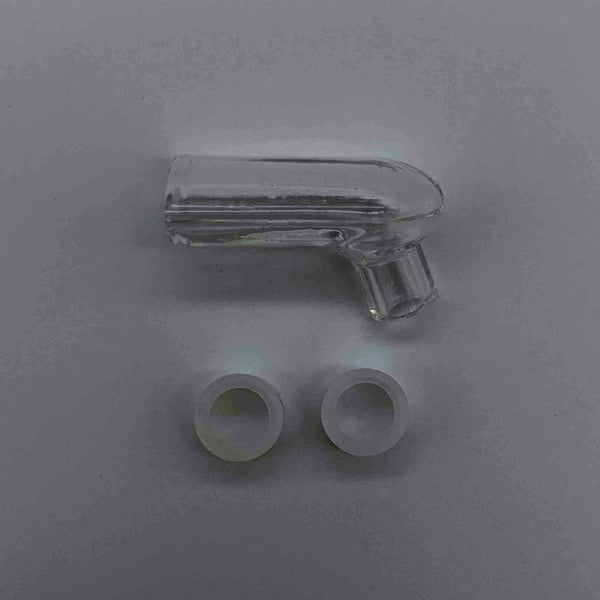 This is a Clear Glass Mouthpiece for the VEAZY Vaporizer by Storz & Bickel available at Ritual Colorado. A upgrade to the stock plastic mouthpiece, these provide a sleek look and clean flavor.
