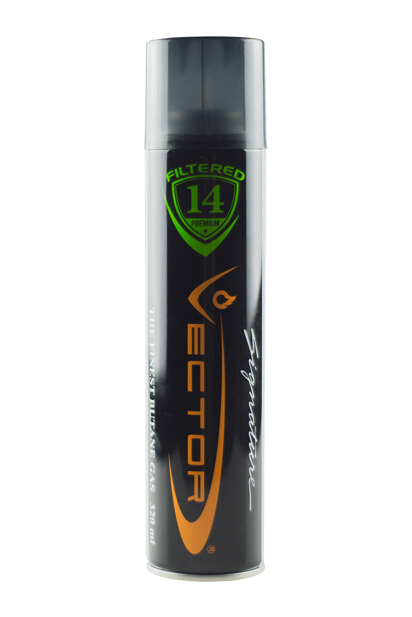 Vector Butane Jumbo Vector 14x Filtered Butane for Torch Refill | Ritual Colorado