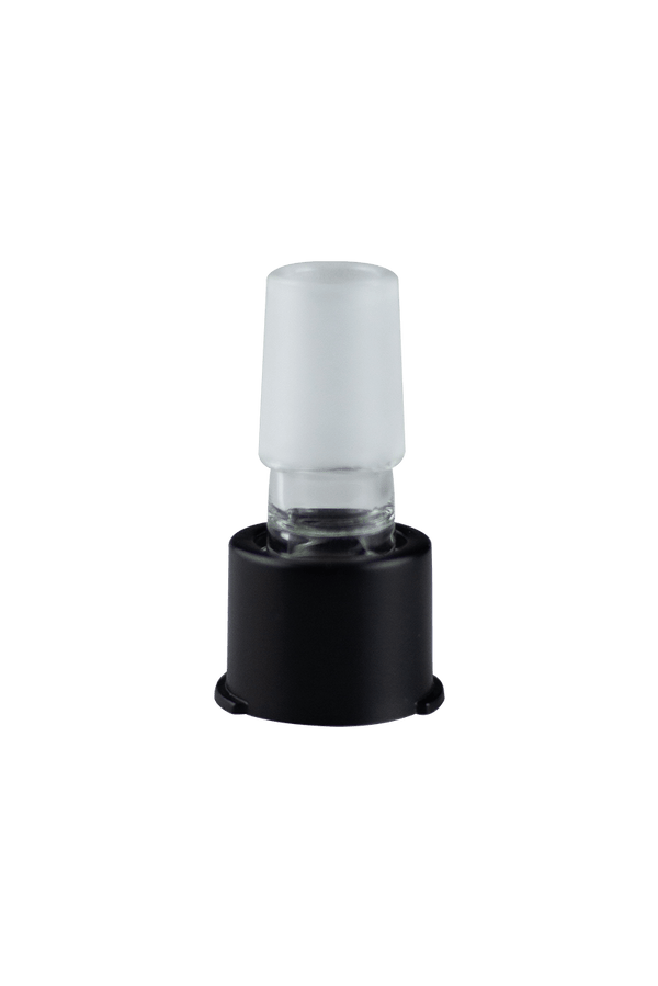 This is the glass water pipe adapter for the Storz & Bickel Venty available at Ritual Colorado. These premium accessories allow you to run your Venty vaporizer through your favorite water piece for smooth hits.