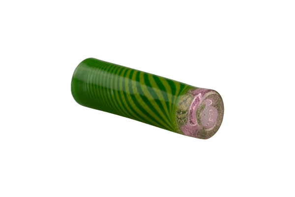 This is the Watermelon Swirl Joint Holder by Technicolor Tony available at Ritual Colorado. A sleek glass tip perfect for holding your joint / blunt and keeping your hands clean.