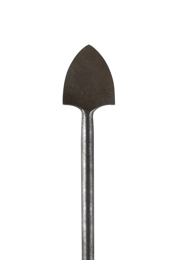 This is the Wide Shovel Dab Tool from Dabmascus available at Ritual Colorado. A top quality dabber made fully from damascus steel and featuring and extra wide shovel tip allowing you to handle the biggest dabs.